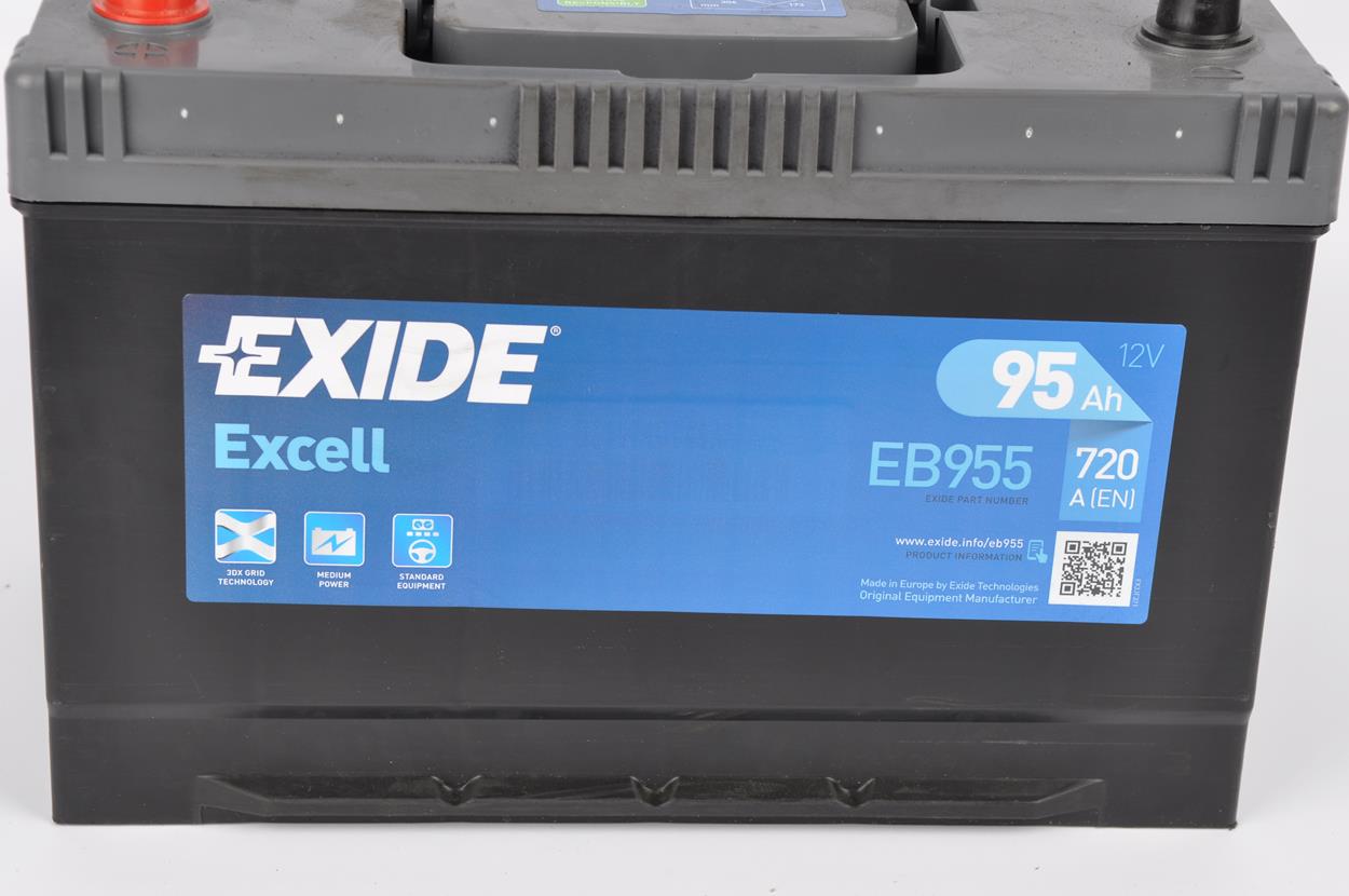 Batterie 12V 95Ah Hyundai / Korea Exide – Bild 2