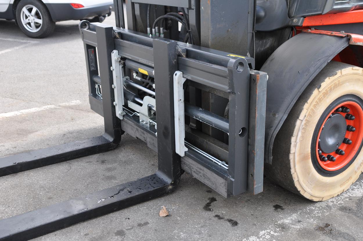 Zinkenverstellgerät mit Seitenschieber 5000kg / 500mm - 1250mm – Bild 3