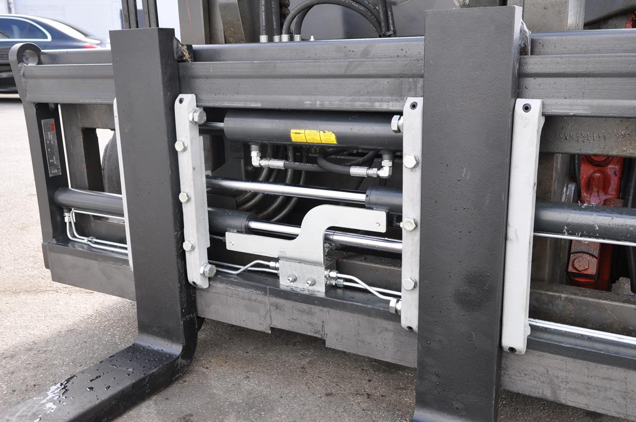 Zinkenverstellgerät mit Seitenschieber 8000kg / 600mm - 1800mm – Bild 4